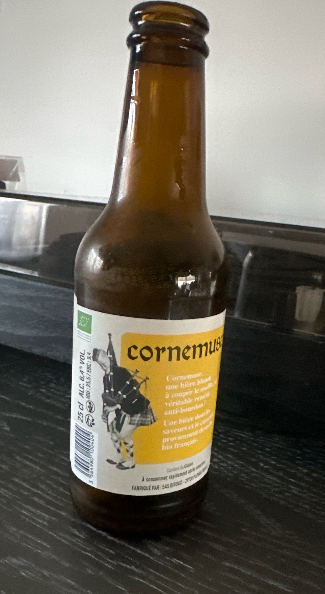Cornemuse Bière Blonde, Cidres Le Brun / Bigoud