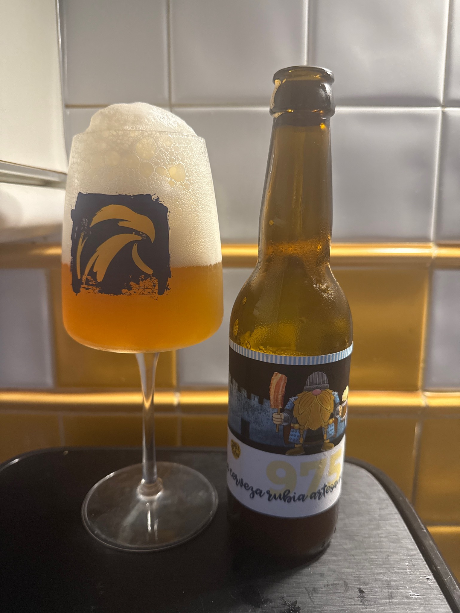 975 rubia, 975 la cerveza de Soria