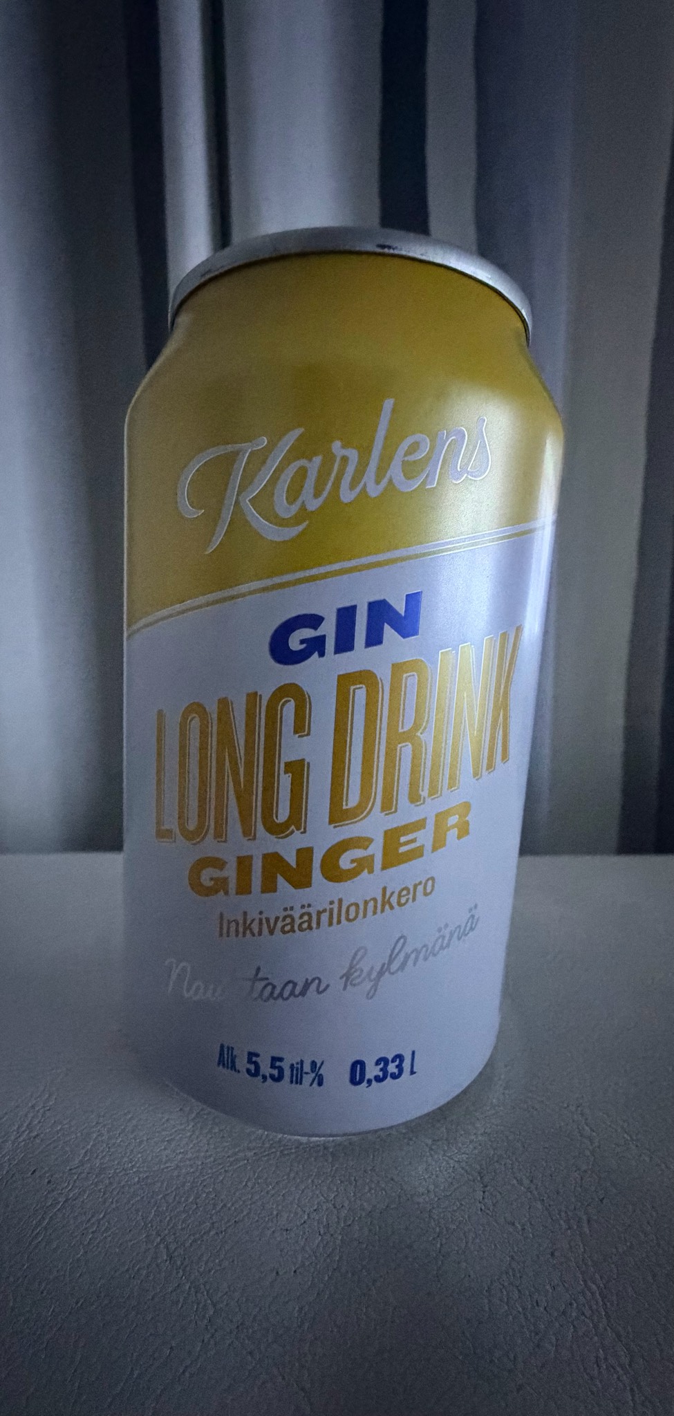 Karlens Gin Long Drink Ginger, Finland