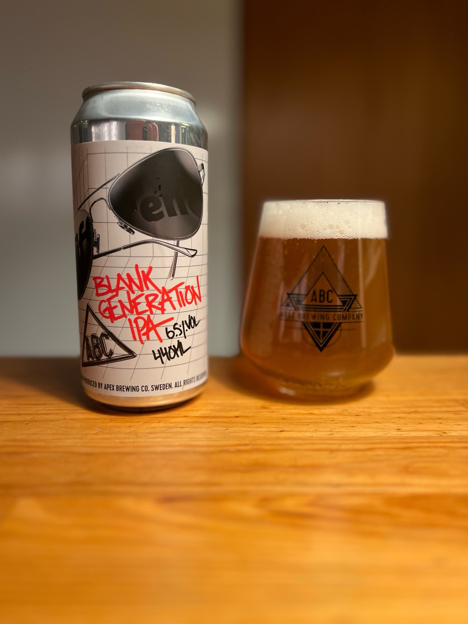 Blank Generation IPA, Sweden