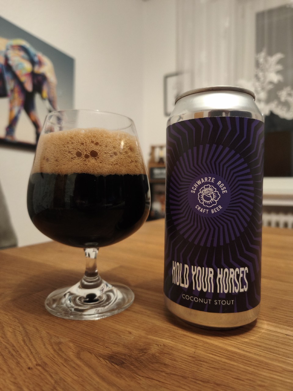 hold your horses, Schwarze Rose