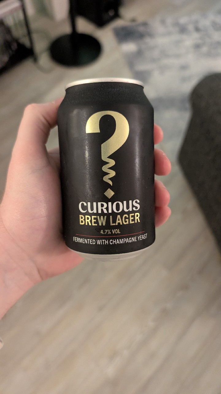 Curious Brew Lager, England