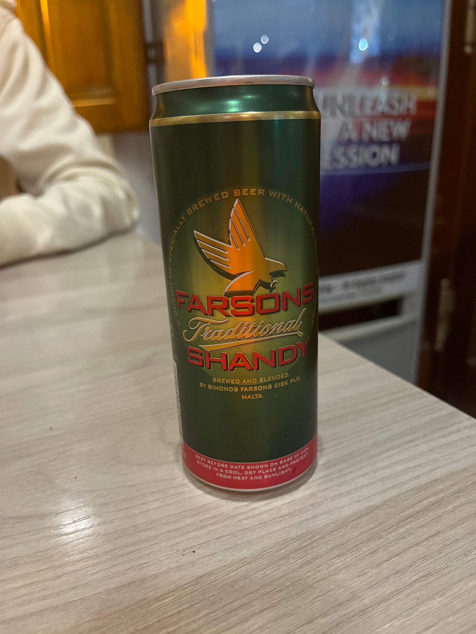 Farsons Traditional Shandy, Malta