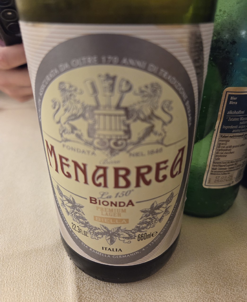 La 150° Bionda, G. Menabrea & Figli