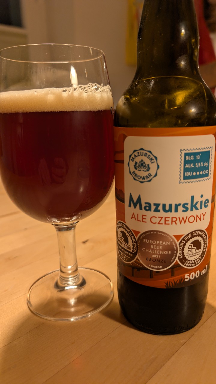 Mazurskie Ale Czerwony, Mazurski Brewery