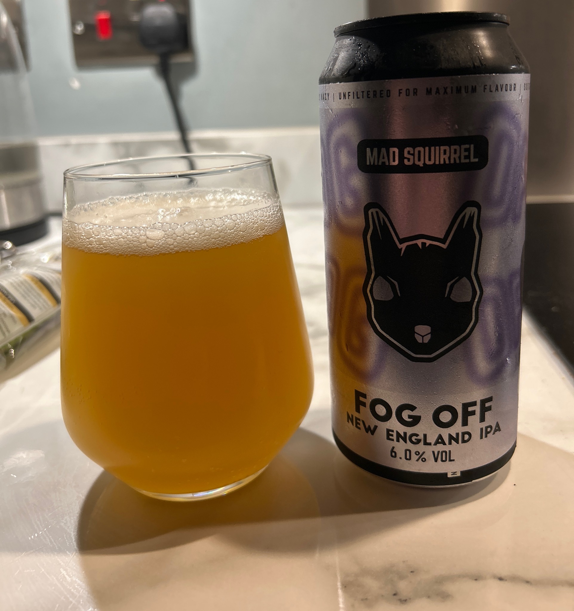 Fog Off V6, Mad Squirrel Brewing