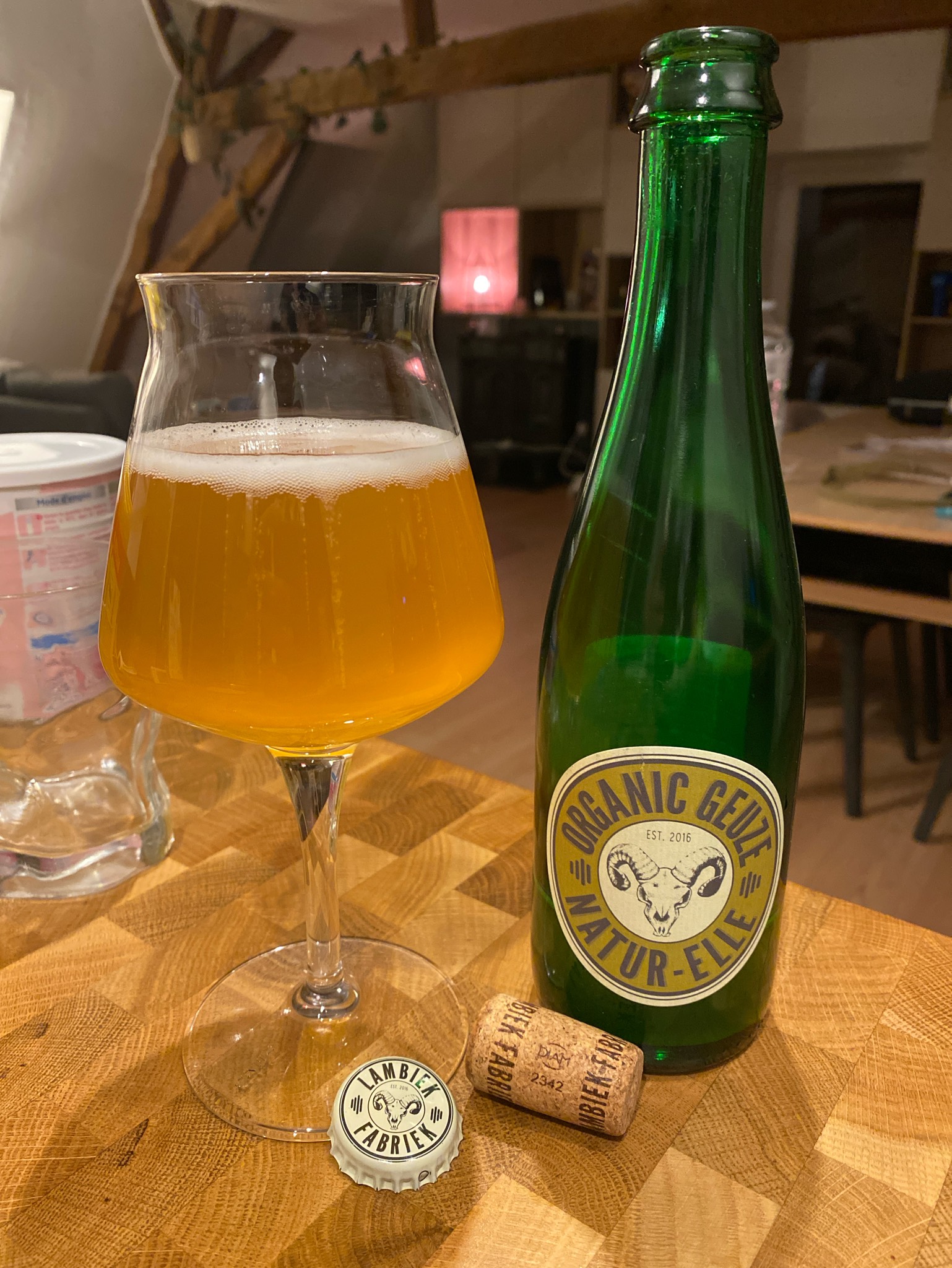 Organic Geuze Natur-Elle, Lambiek Fabriek