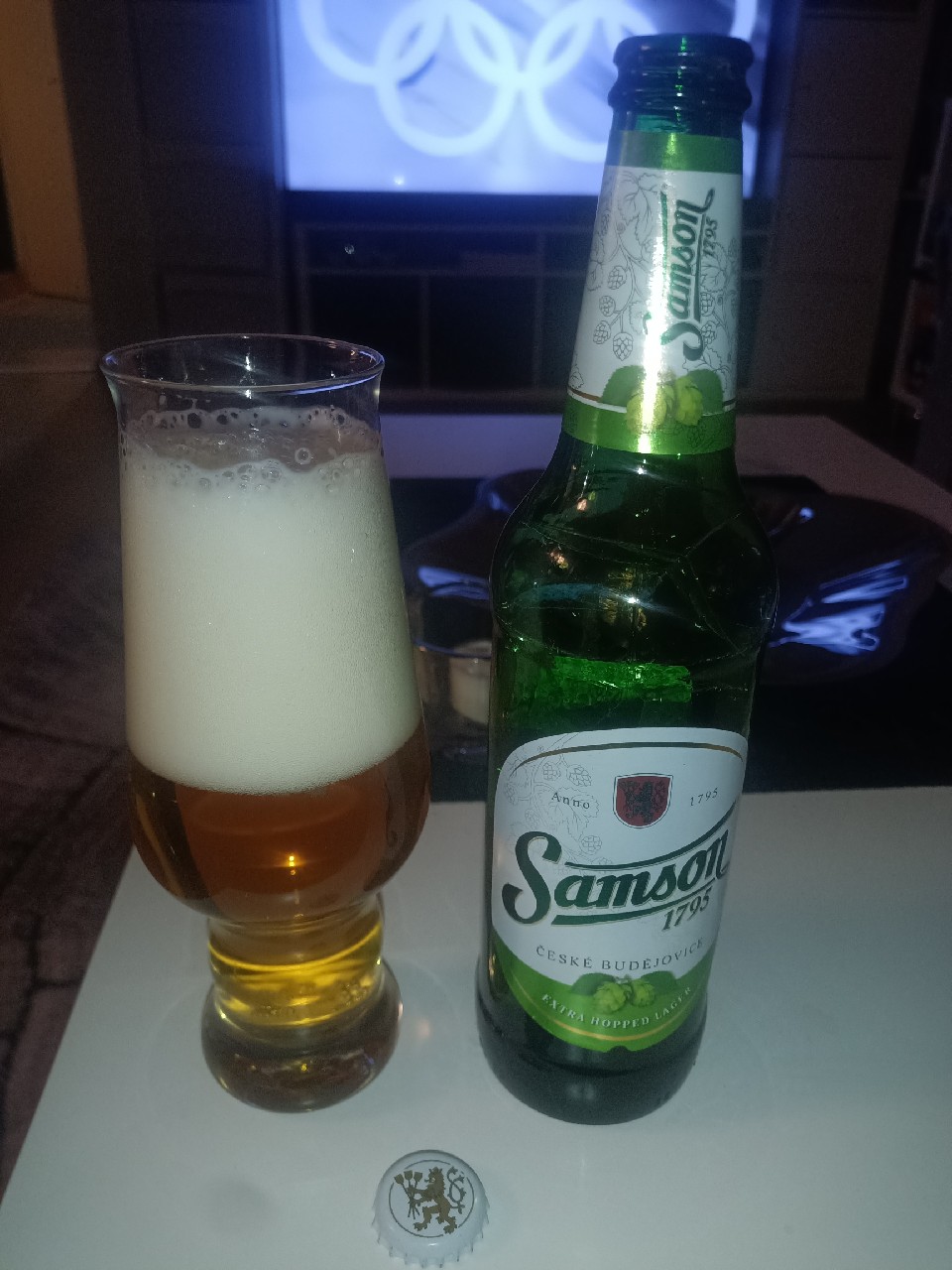 Samson 1795 extra hopped lager, Czech Republic