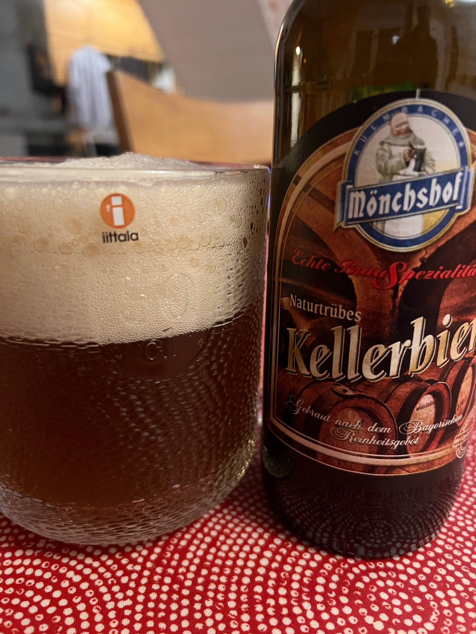 Mönchshof Naturtrübes Kellerbier, Kulmbacher Brauerei