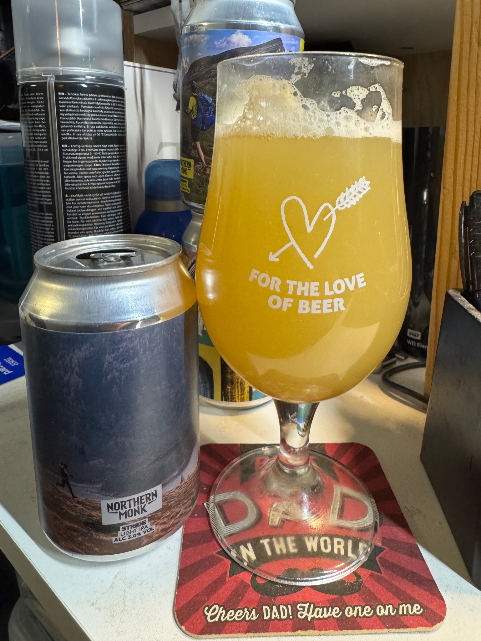 Stride // Ricky Lightfoot // Light IPA, England