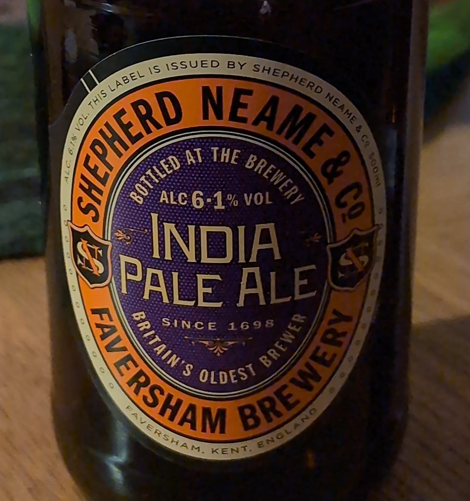 India Pale Ale, Shepherd Neame