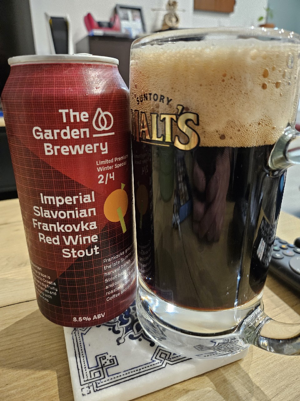 Imperial Slavonian Frankovka red wine stout, Croatia