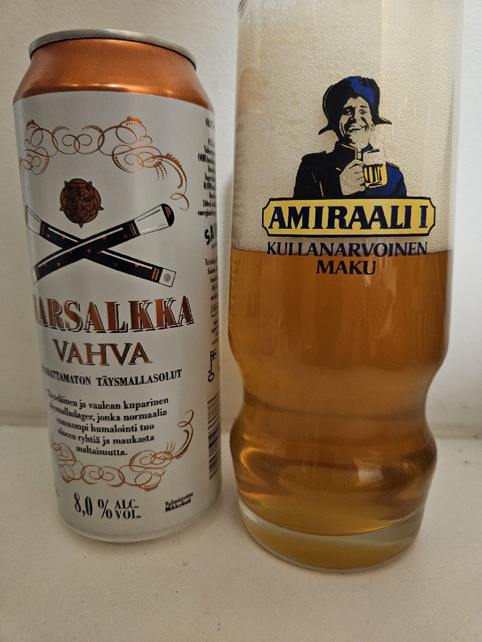 Marsalkka Vahva, Finland
