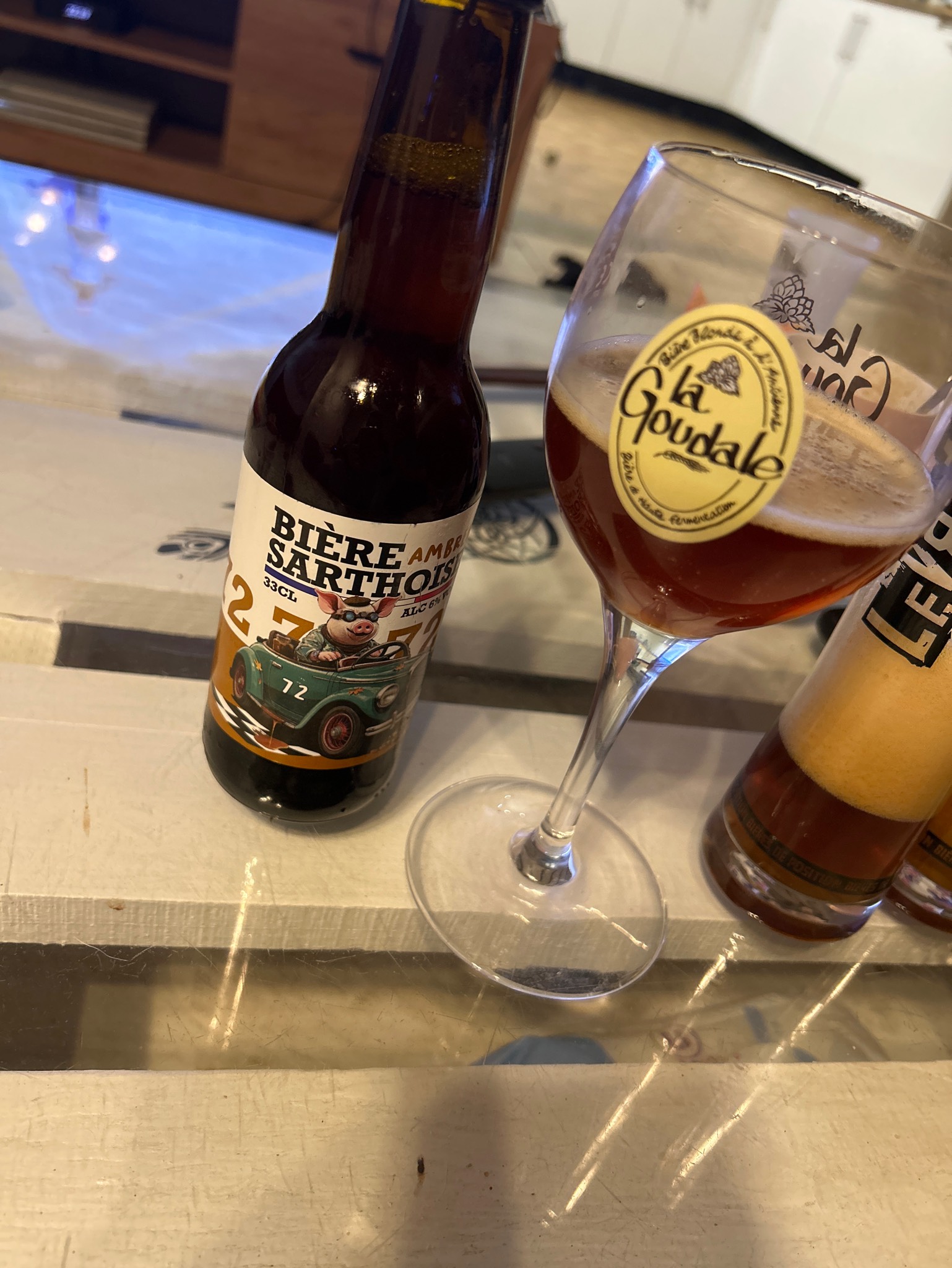 Bière sarthoise ambrée, Brasserie Bizarre