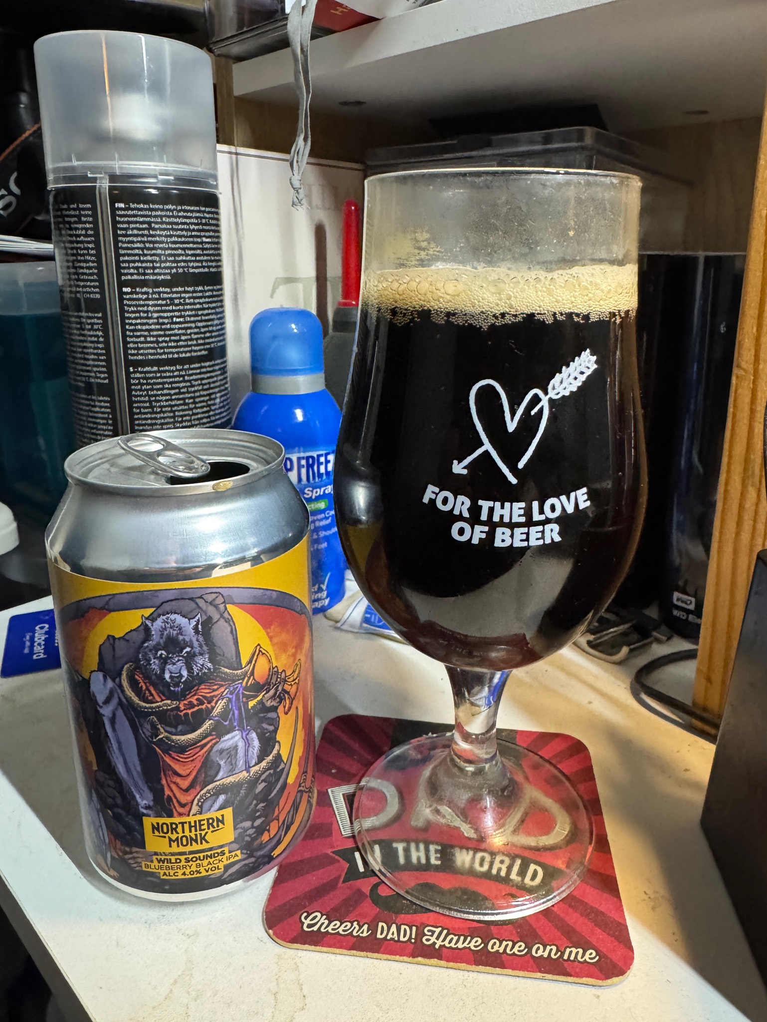 Wild Sounds // Heathen Sounds // Barbarian Hermit / Blueberry Black IPA, England