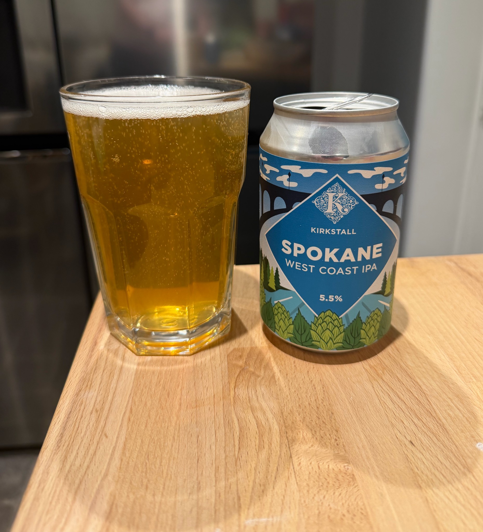 Spokane West Coast IPA, Kirkstall Brewery