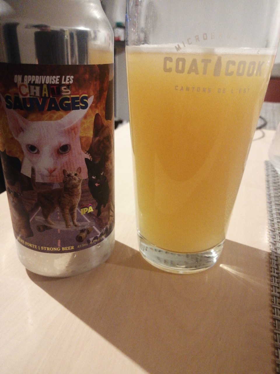 on apprivoise les chats sauvages, Brasserie Sir John Brewing Co.