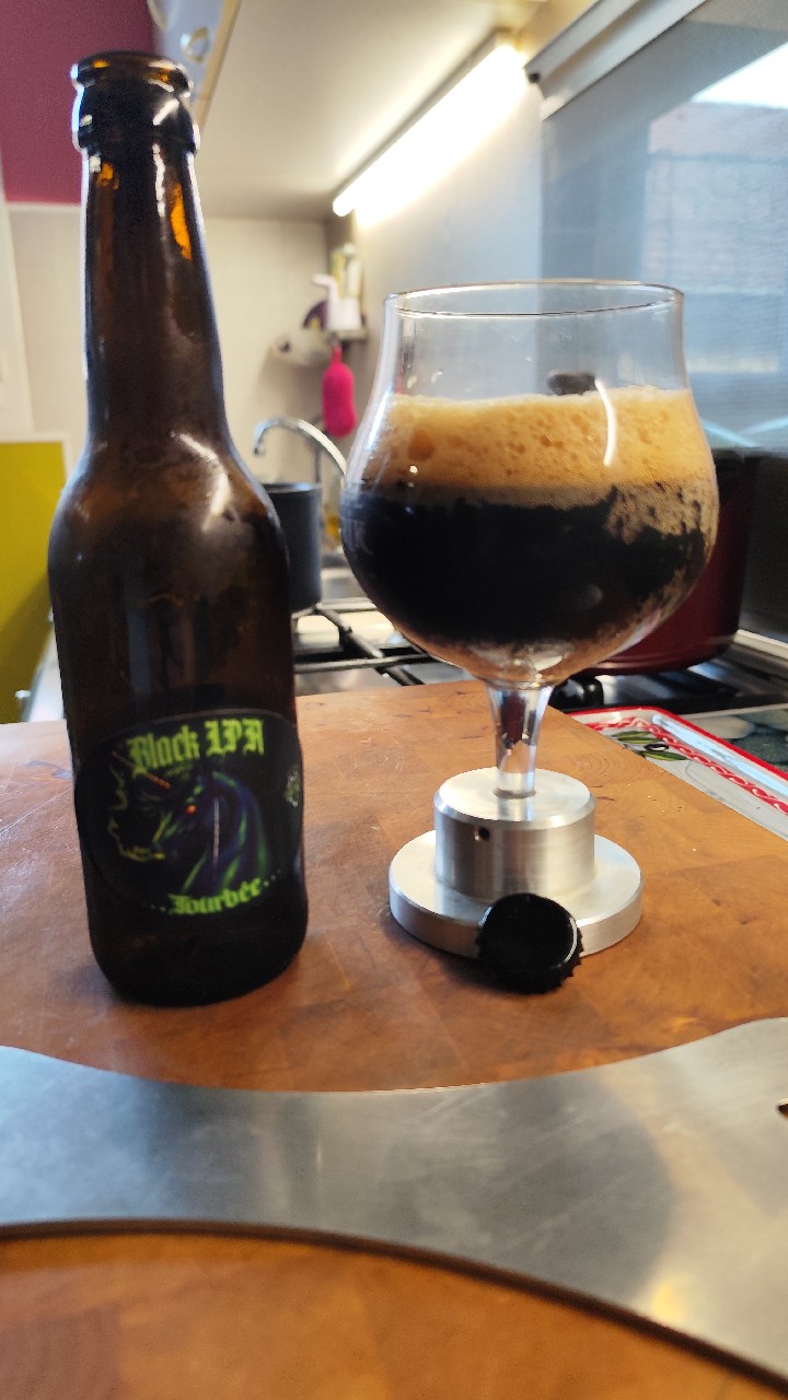 Black IPA Tourbée, Brasserie La Loupiote