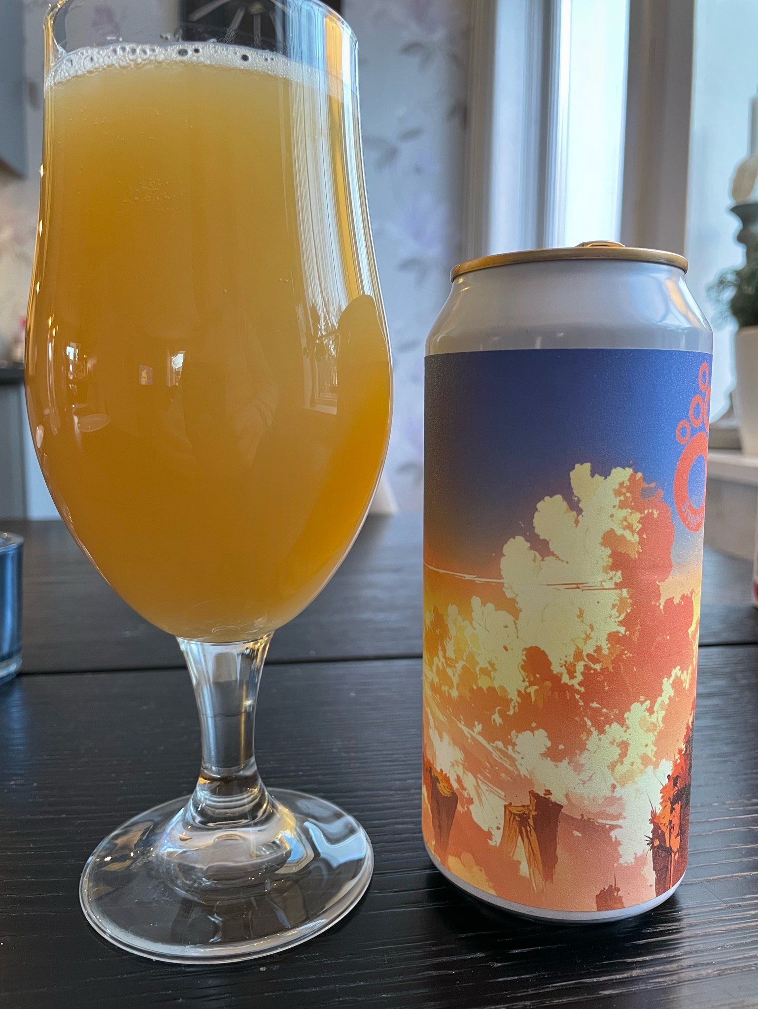 New cloudy sunrise DIPA, Sweden