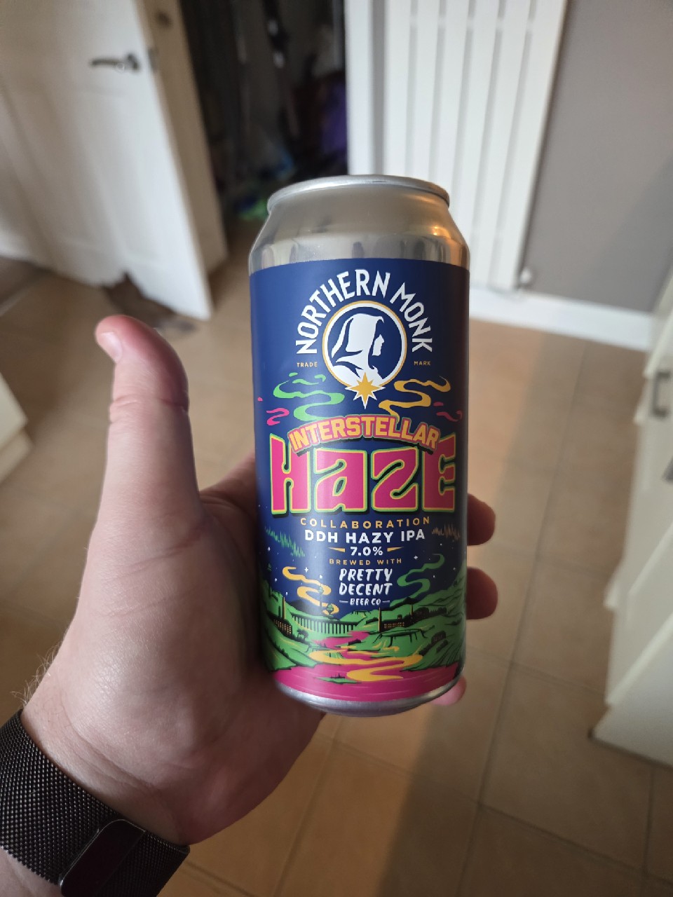 Interstellar haze, England