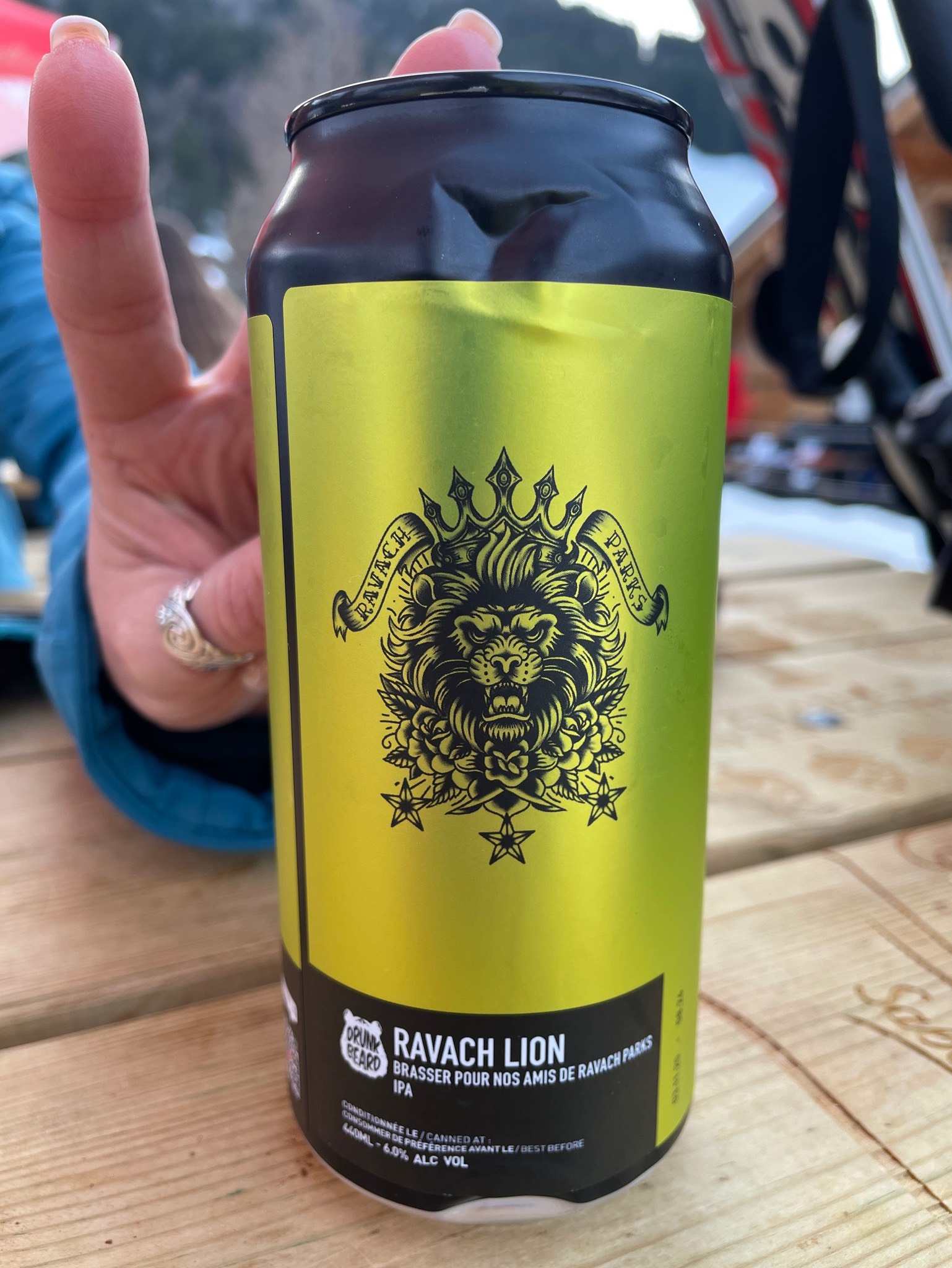 Racavh lion, Drunk Beard