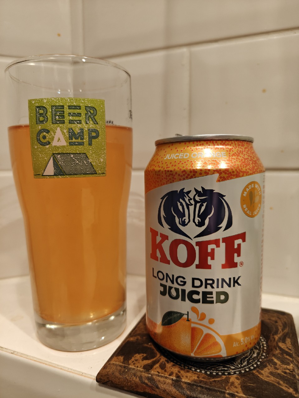 Koff Long Drink Juiced Orange, Sinebrychoff (Carlsberg Group)