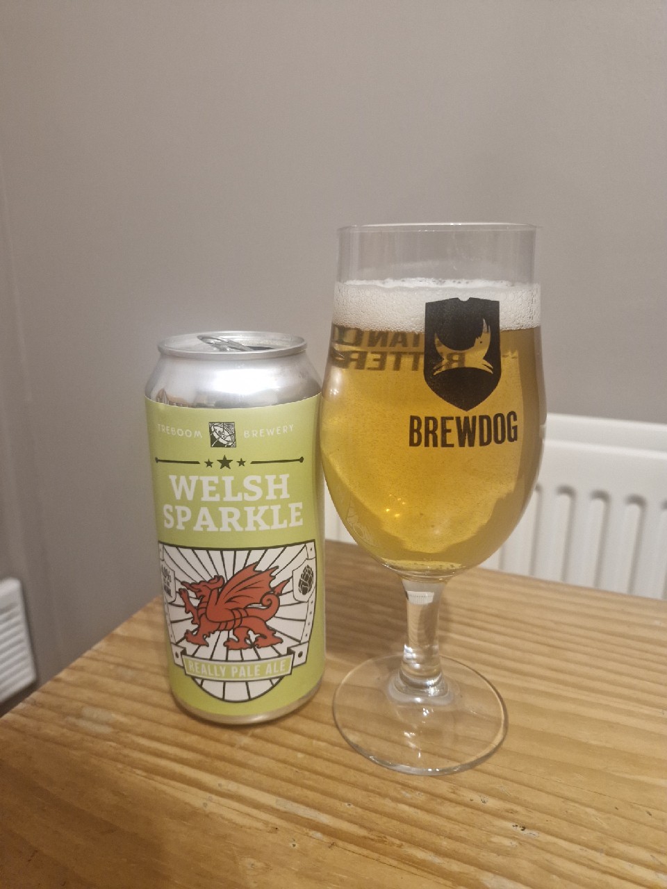 Welsh Sparkle, Treboom Brewery