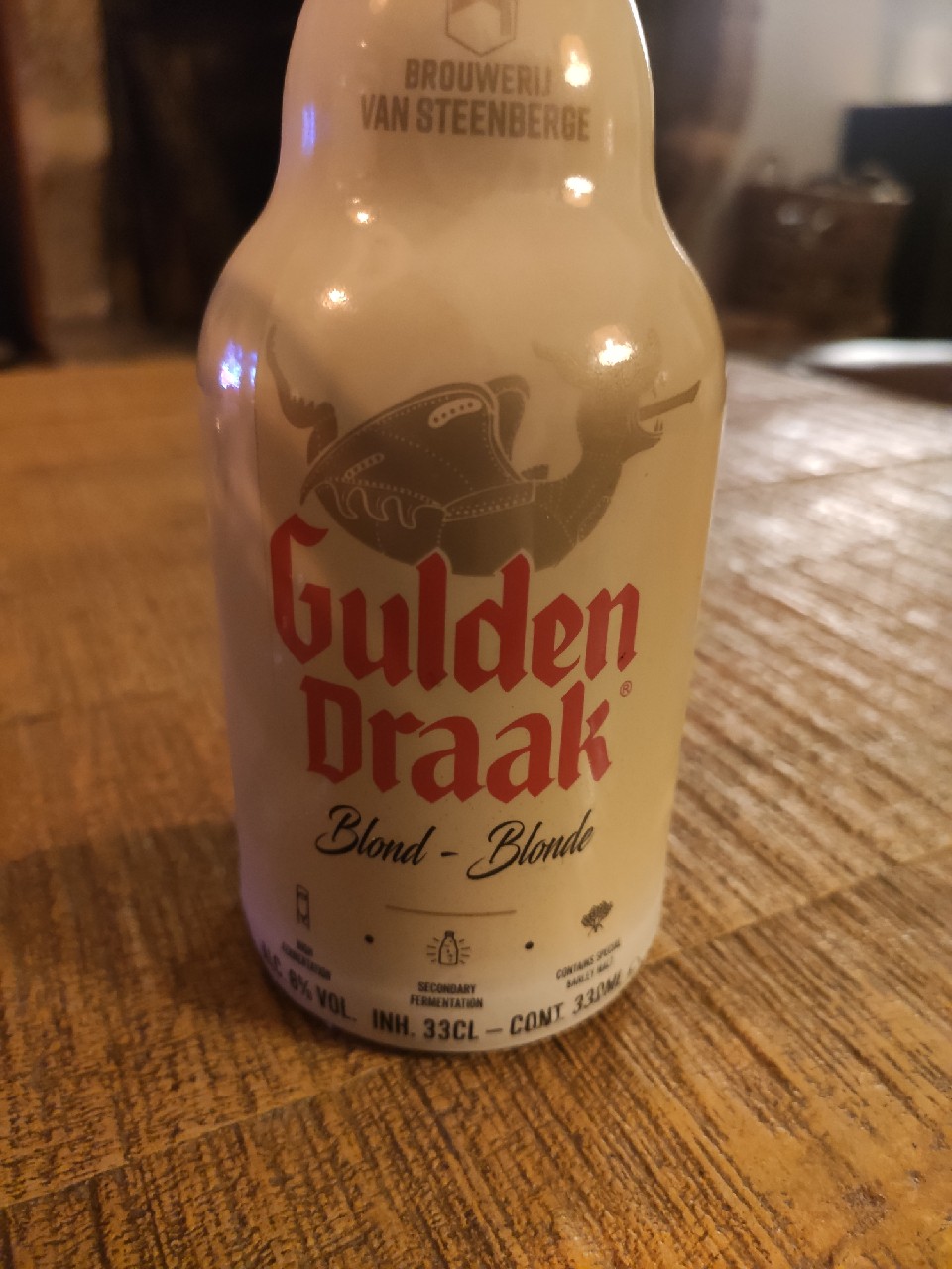 Gulden Draak blonde, Belgium