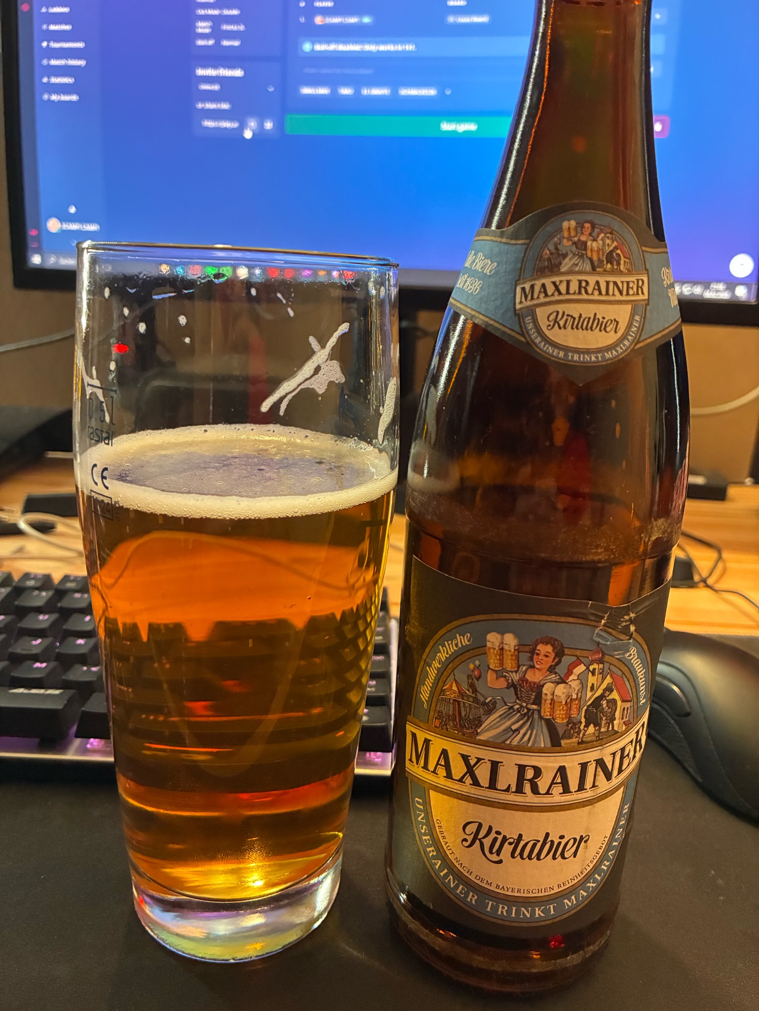 Maxlrainer Kirtabier Märzen, Schlossbrauerei Maxlrain