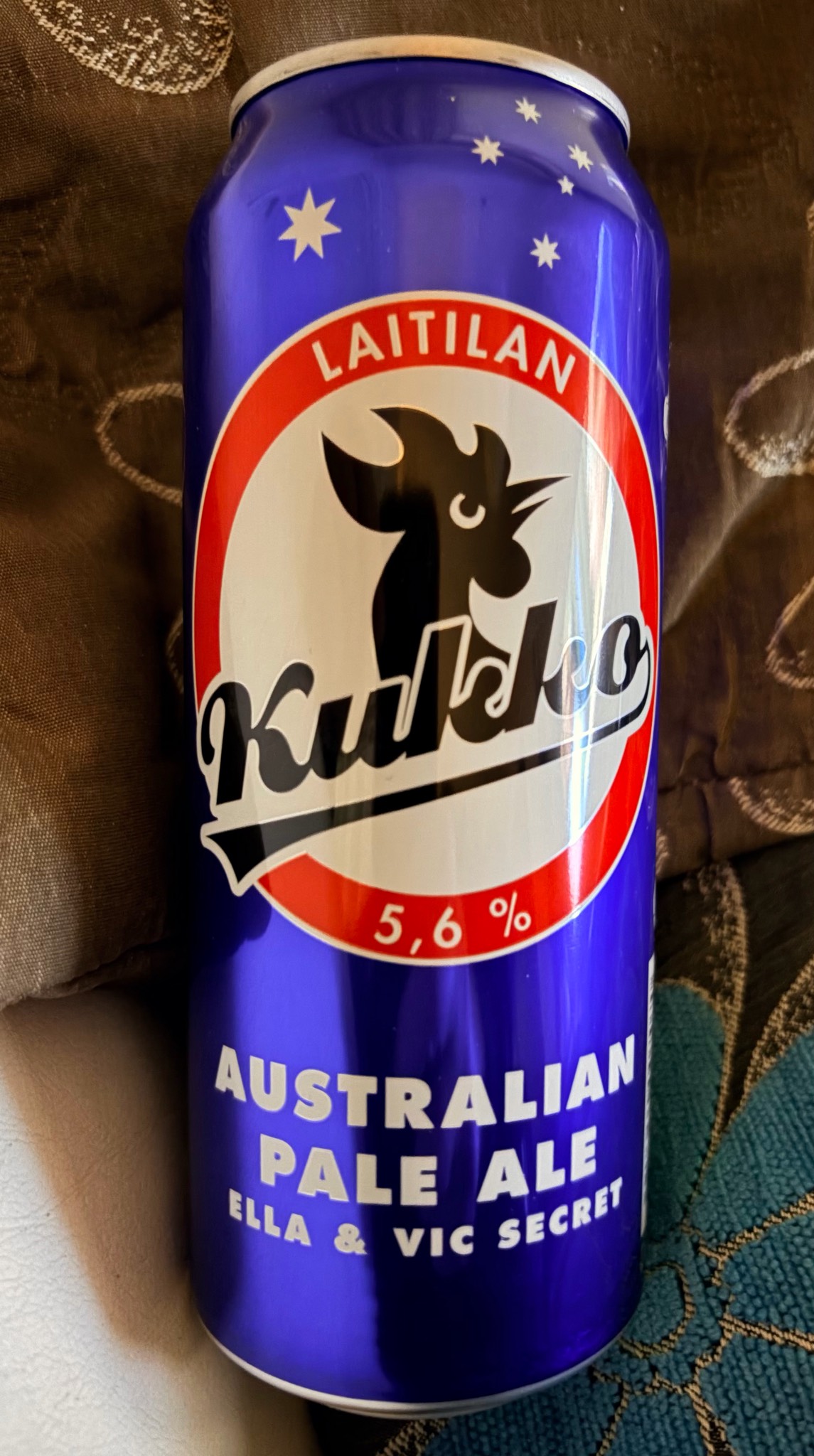 Kukko Australian Pale Ale, Laitilan Wirvoitusjuomatehdas