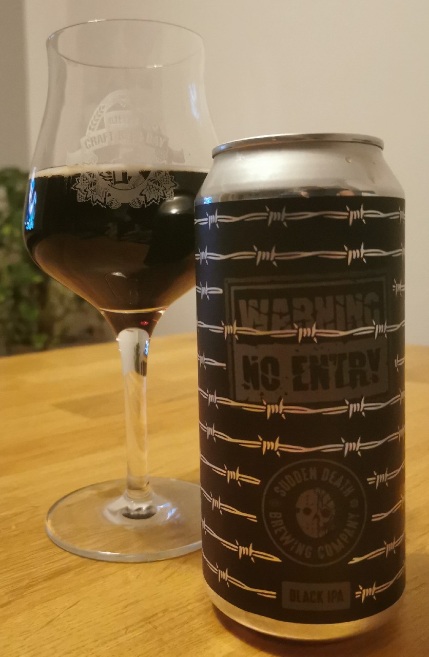 No entry, Sudden Death Brewing Co.