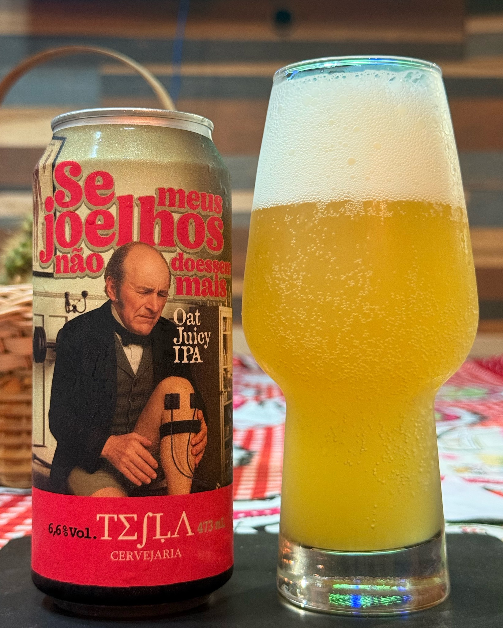 Se meus joelhos nao doessem mais, Tesla Cervejaria