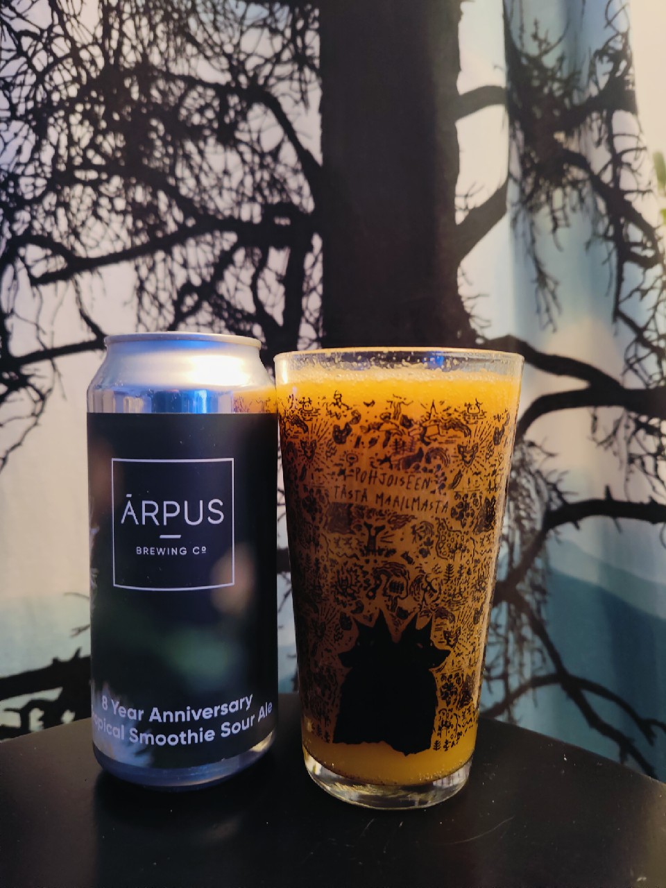 8 Year Anniversary Tropical Smoothie Sour Ale, Ārpus Brewing Co.