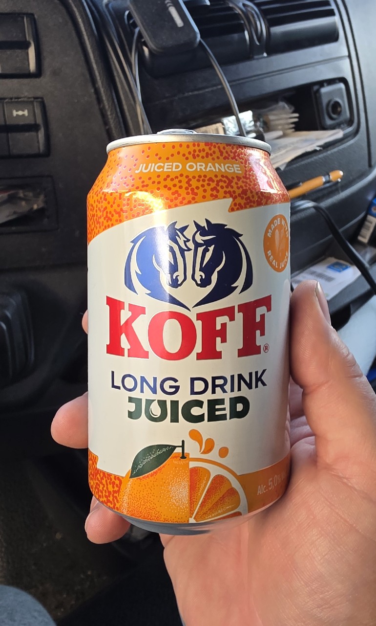 Koff Long Drink Juiced Orange, Sinebrychoff (Carlsberg Group)