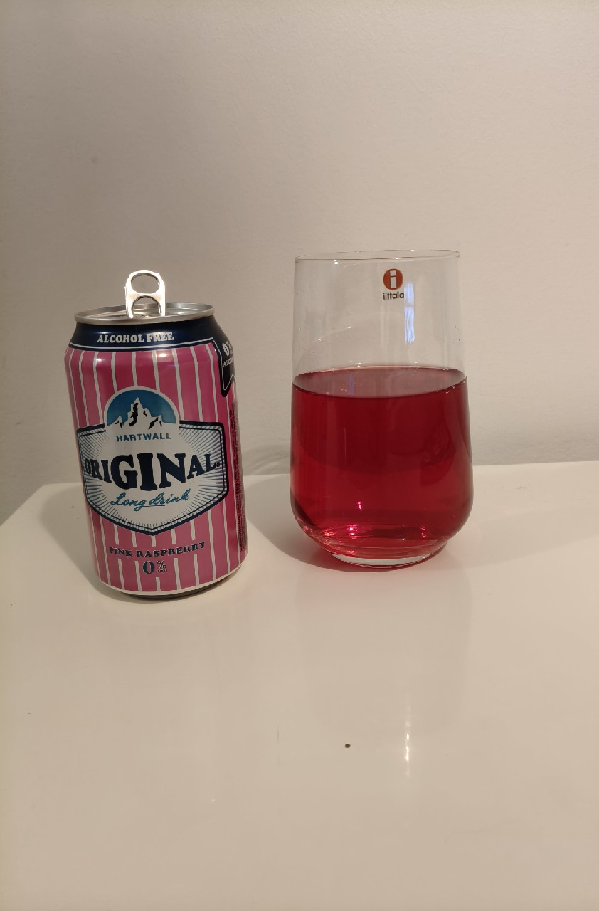 Original Long Drink Pink Raspberry 0%, Finland