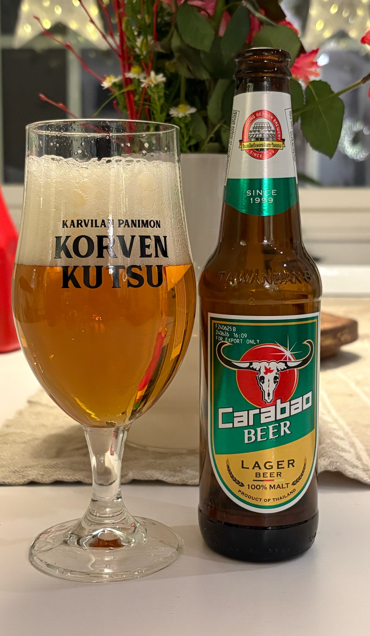 Carabao Lager Beer, Thailand