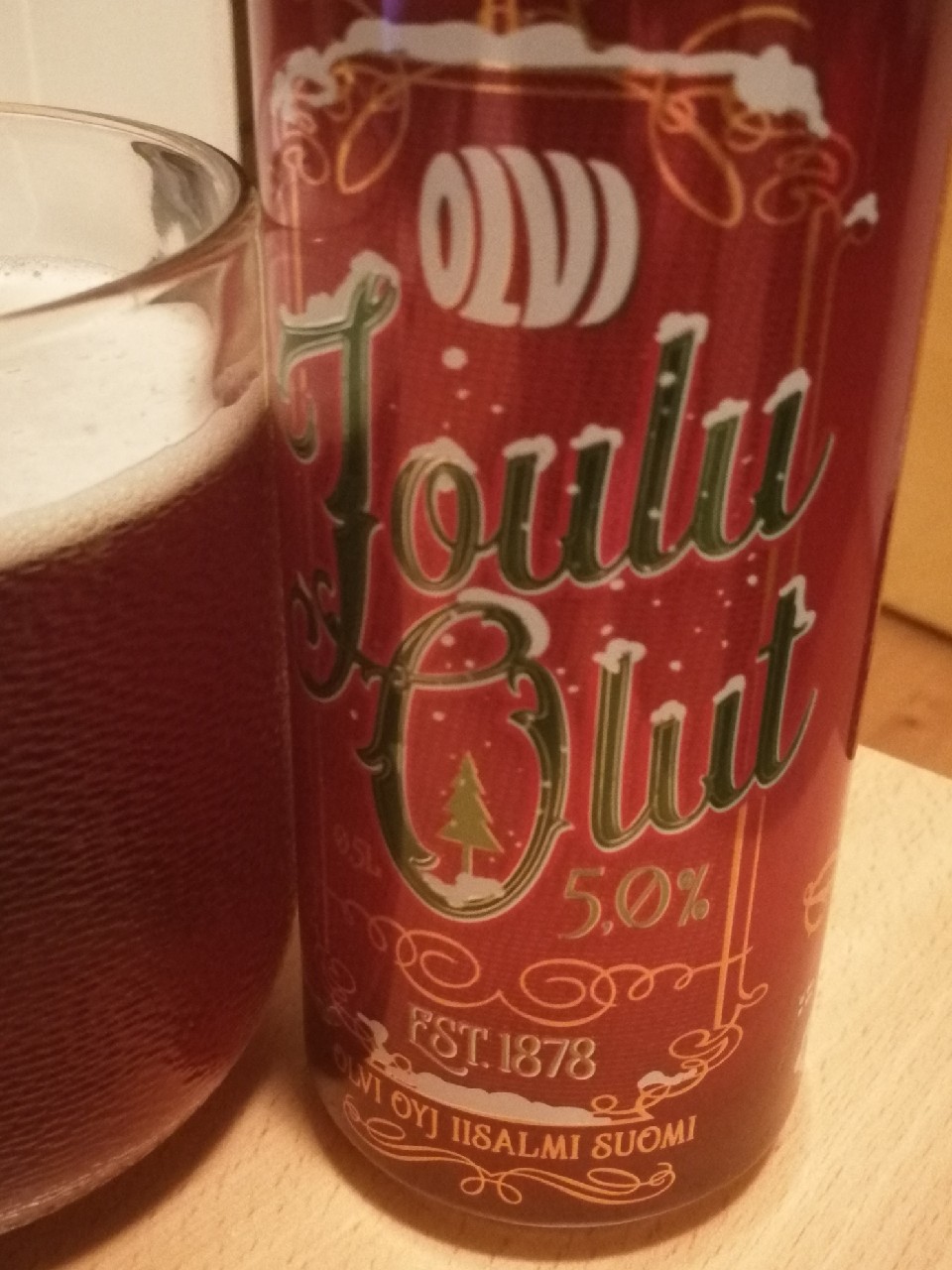 Olvi Jouluolut, Finland