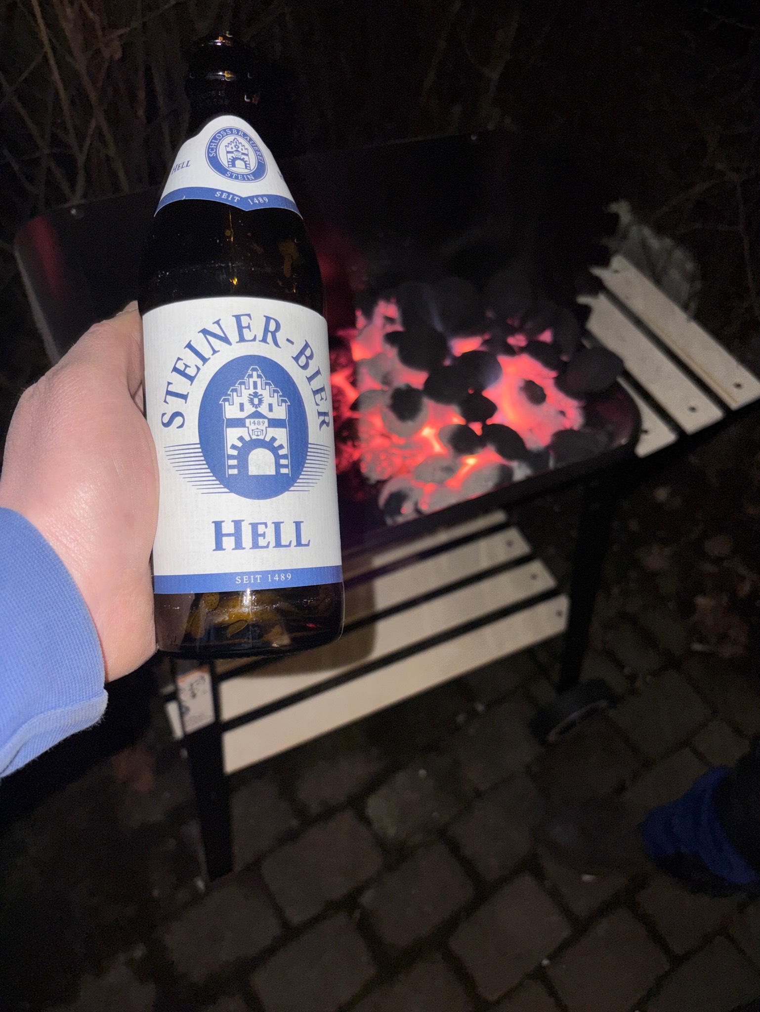 Steiner-Bier Hell, Schlossbrauerei Stein