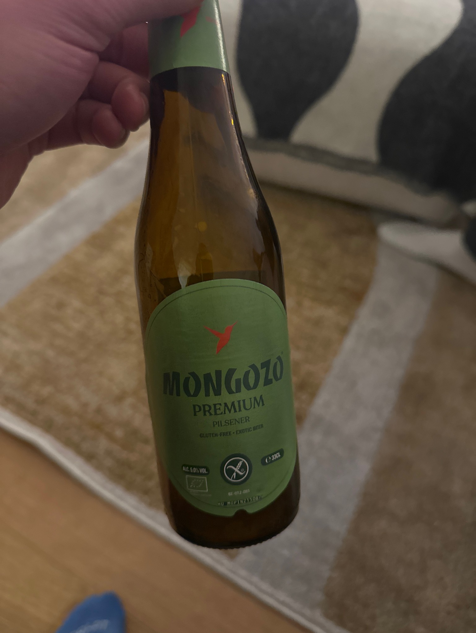 Mongozo Premium Pilsener, Belgium