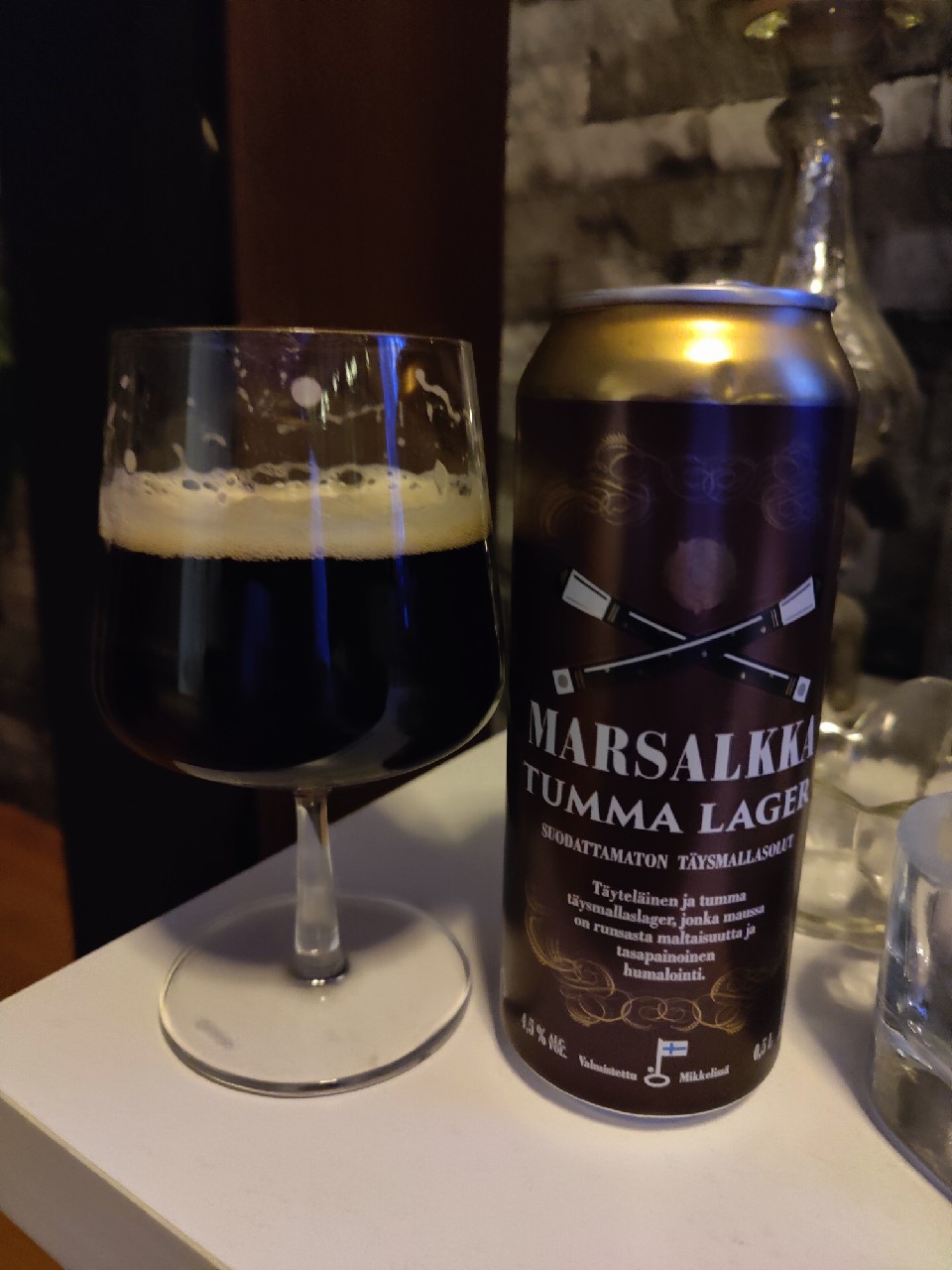 Marsalkka Tumma Lager, Finland