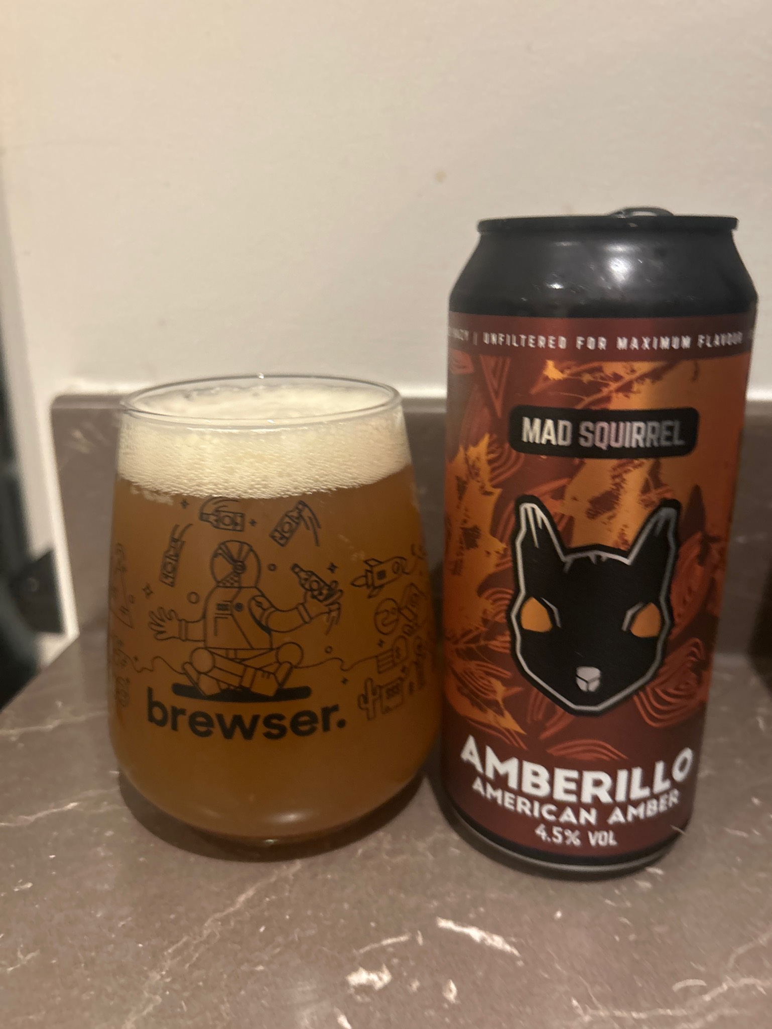 Amberillo, Mad Squirrel Brewing