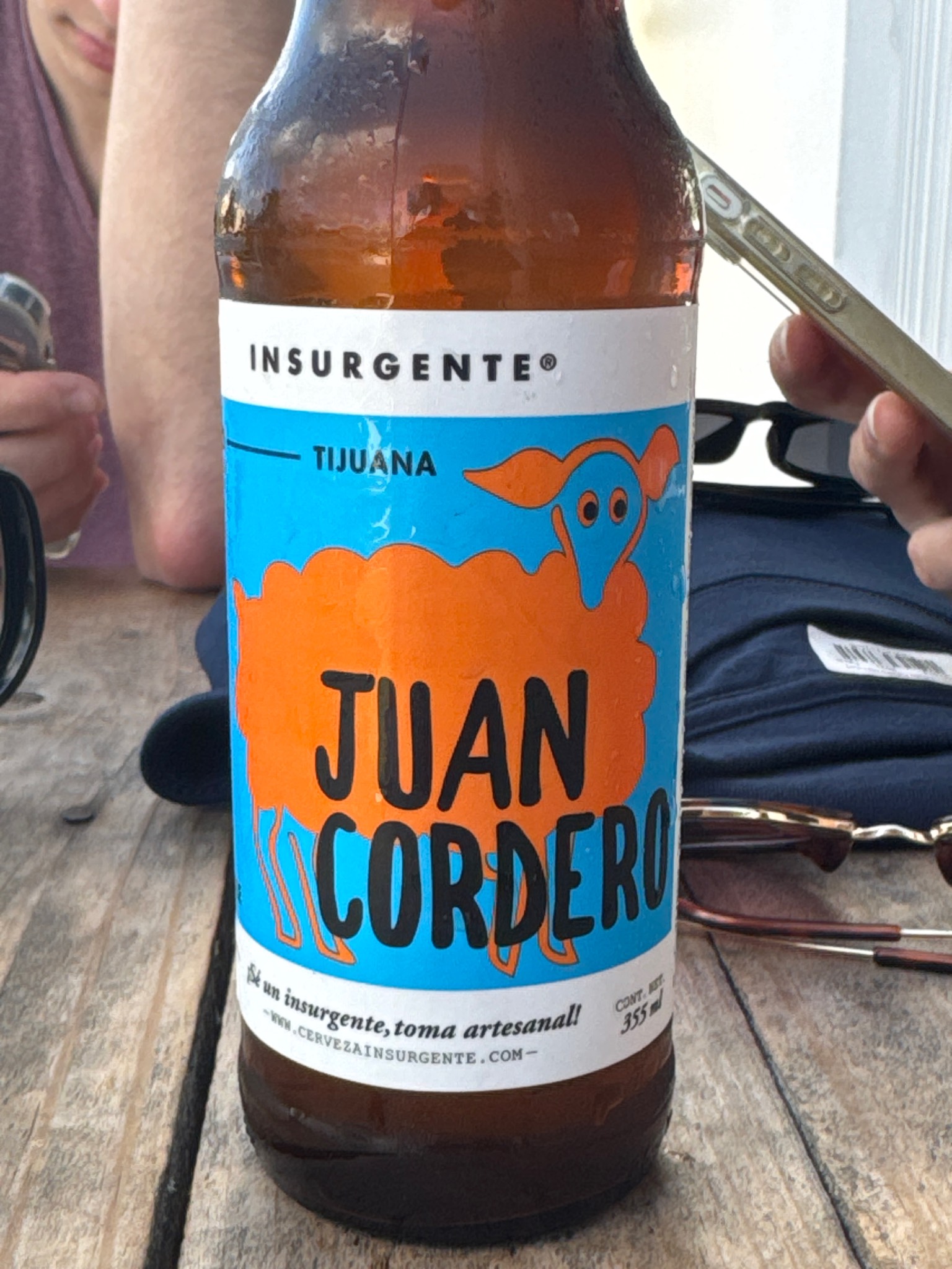 Juan Cordero, Cerveceria Insurgente