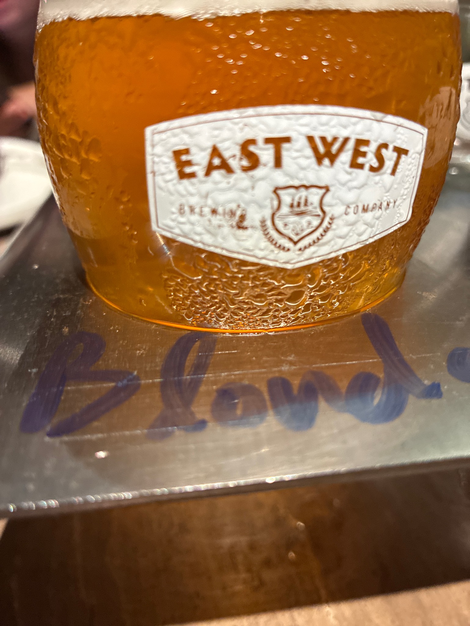 Modern Belgian Blonde, East West Brewing Co.