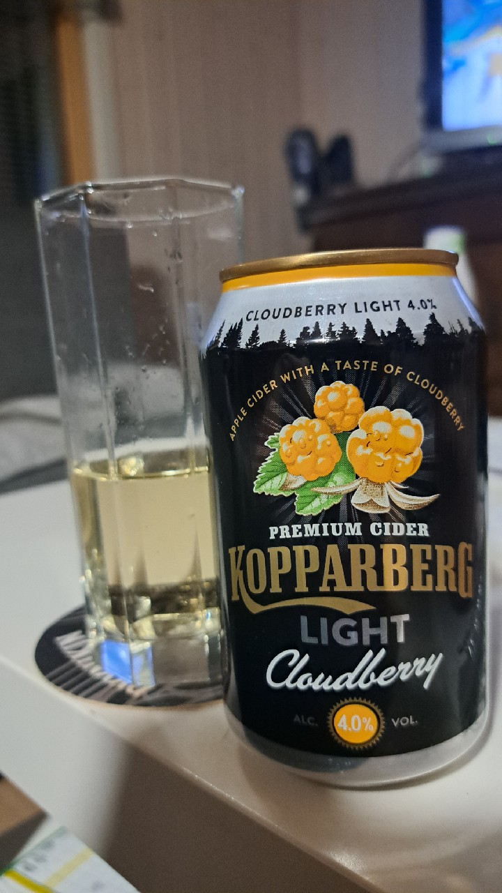 Kopparberg Light Cloudberry, Sweden