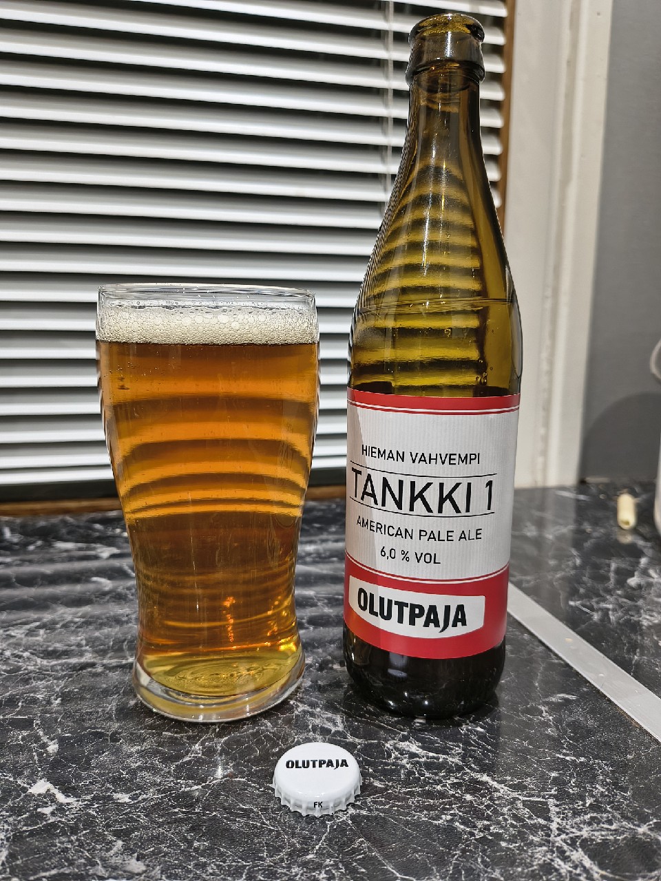 Olutpaja tankki 1, Finland