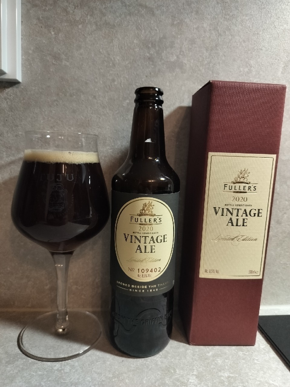 Vintage Ale (2020), Fuller's Griffin Brewery (Asahi Breweries)