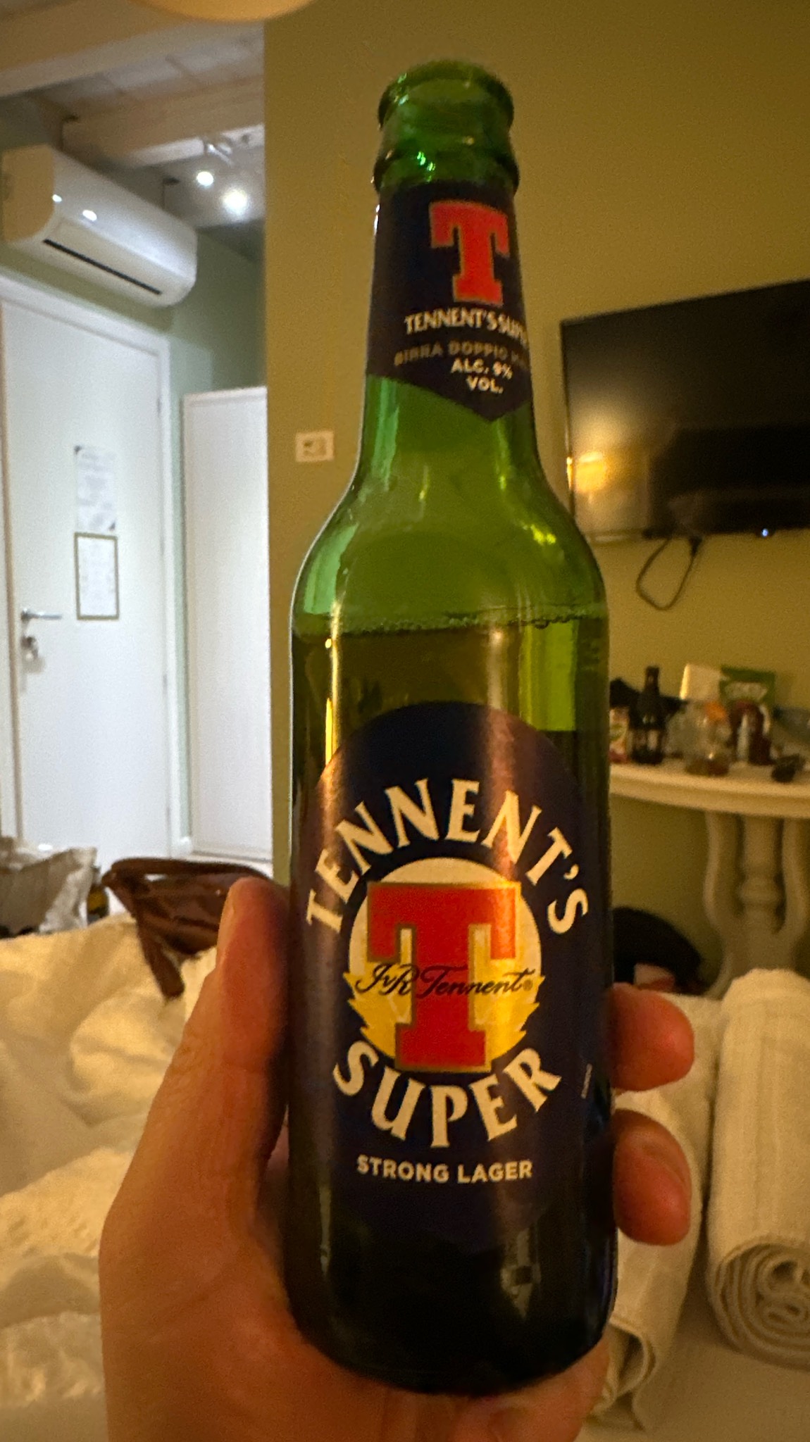 Tennent's Super, Scotland