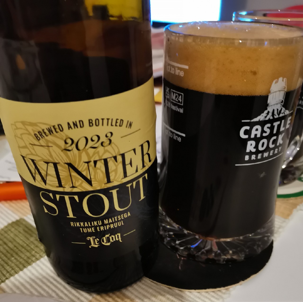 Le Coq Winter Stout (2023), A. Le Coq (Olvi)