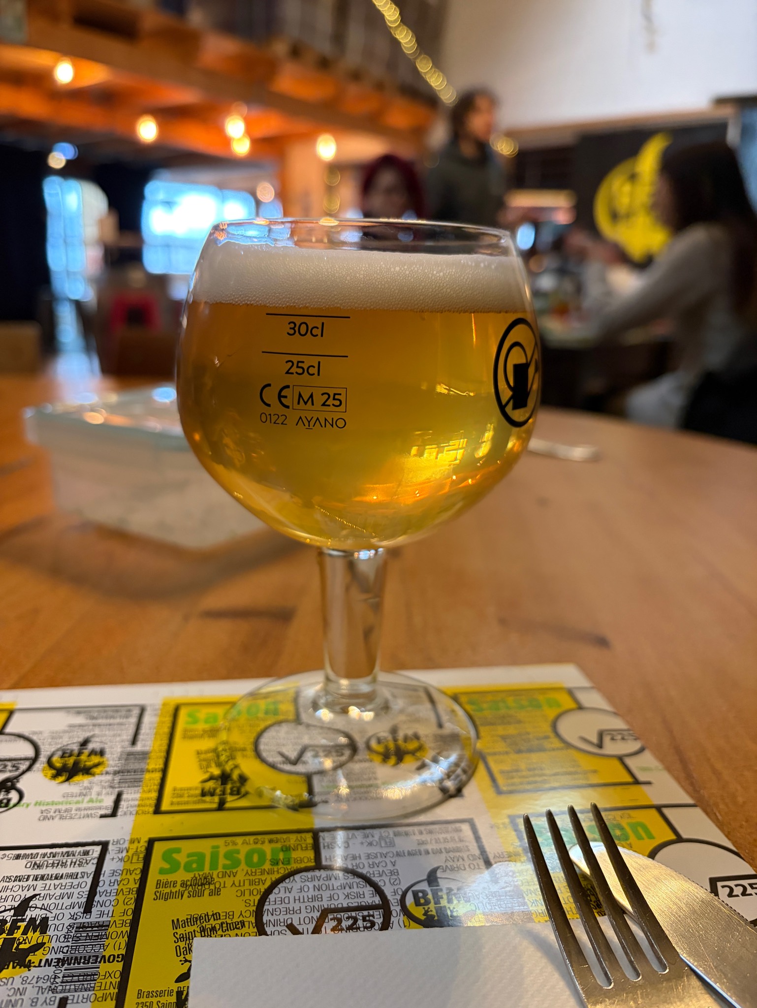 La Salamandre Bière de Garde, BFM (Brasserie des Franches-Montagnes)