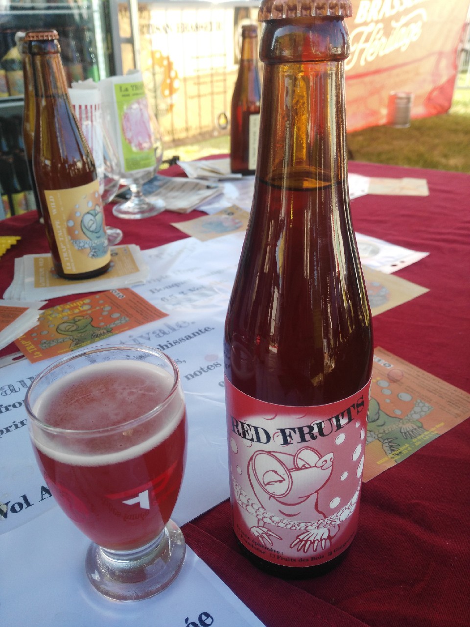 la trap taupe fruit, La trap'taupe